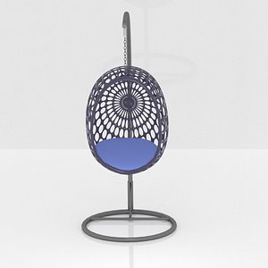 Oval garden swing