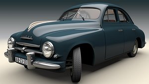 3D skoda 1200 model