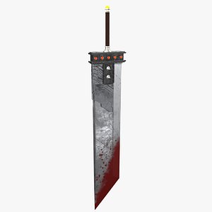 buster sword 3D model