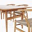 Carl Hansen CH24 위시 본 의자 + CH327 다이닝 테이블 (vray + corona)