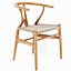 Carl Hansen CH24 위시 본 의자 + CH327 다이닝 테이블 (vray + corona)