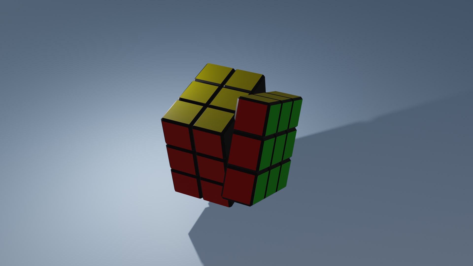 Rubiks Cube Sharp Edges 3D - TurboSquid 2171406