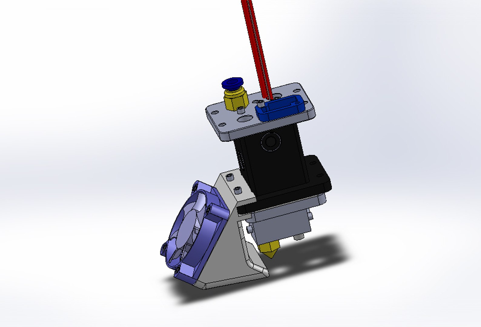 3d Extruder Printer Model