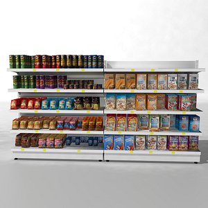 Supermarket Shelves