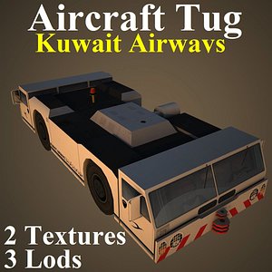 aircraft tug kac 3D