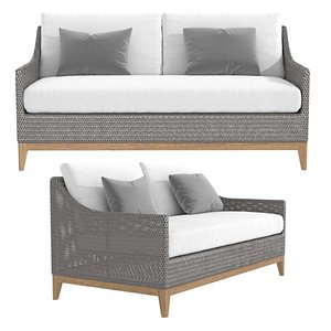 sofa 62 paraiso 3D model
