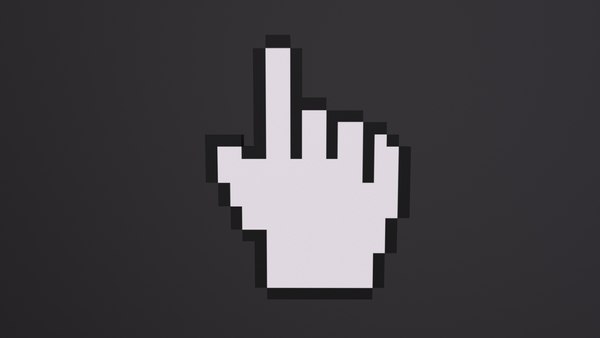 modelo 3d Mano del cursor - TurboSquid 2126467