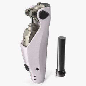 3D model Microprocessor-Controlled Prosthetic Knee Light Pink