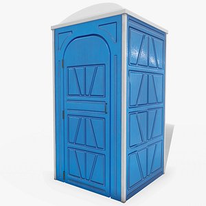 Portable Toilet (Closed Door)