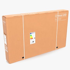 3D 85 Inch TV Moving Carton Box