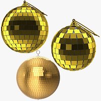 Golden Disco Balls Collection