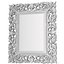 Classic Antique Tall Wall Mirror in elegant gold frame 3D model