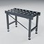 Ball Transfer Workstation 1250x480mm Configuration 02