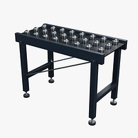 Ball Transfer Workstation 1250x480mm Configuration 02