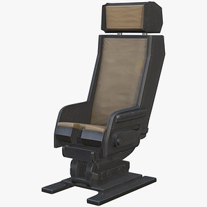 Sci Fi Pilot Chair 3D model
