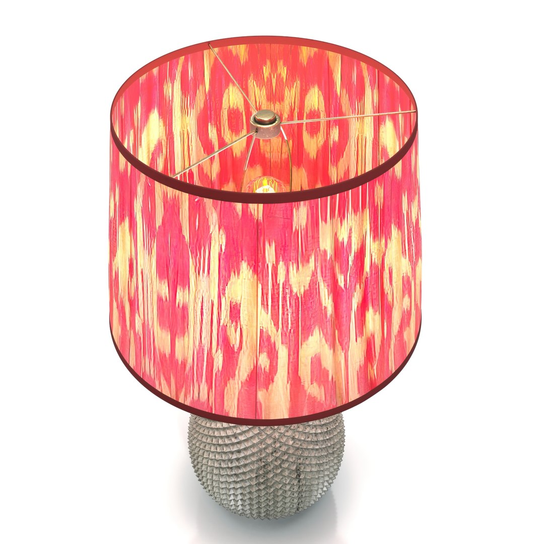 3D Pineapple Lamp and Silk Ikat Lampshade PBR https://p.turbosquid.com/ts-thumb/L8/5wUY0o/im/1920_view05/jpg/1717234819/1920x1080/fit_q87/817fb8e228a16ba6616b9dd73f05bb4cab6dc549/1920_view05.jpg