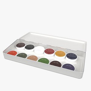kryolan makeup 3D