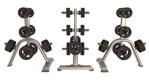 Weight Plates Rack