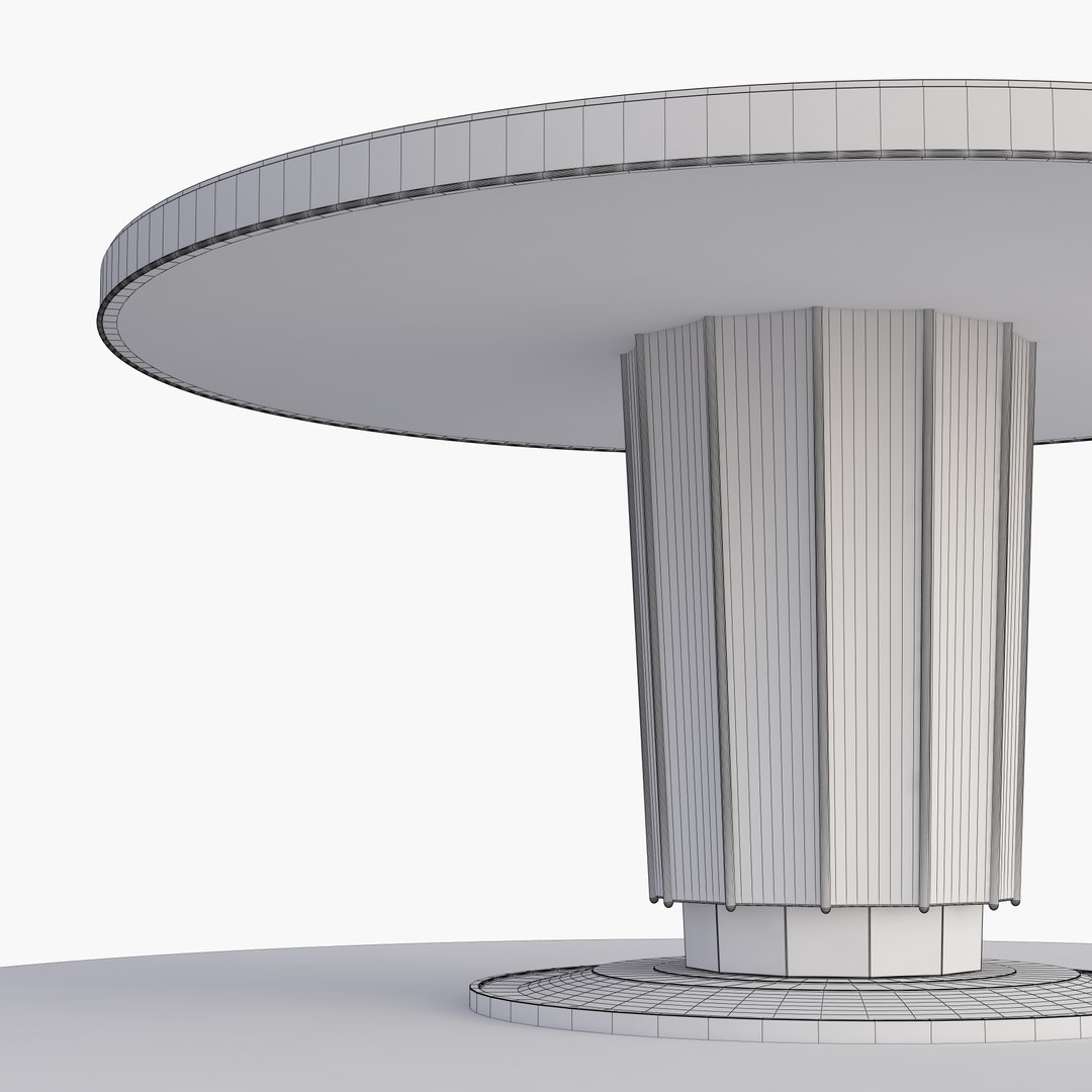 Baker Sutton Dining Table 3d Max