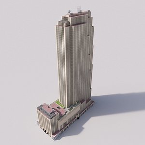 rockefeller center 3D