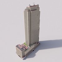 3d Modell of Rockefeller Center