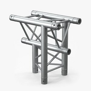Development Triangular Truss Modular 3D model
