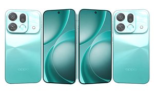 3D OPPO Find X9s Pro Breeze Green
