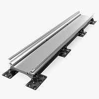 Industrial Narrow Railway Rails