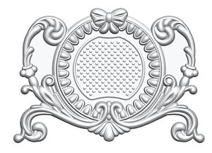 Decorative 3D Curving Model