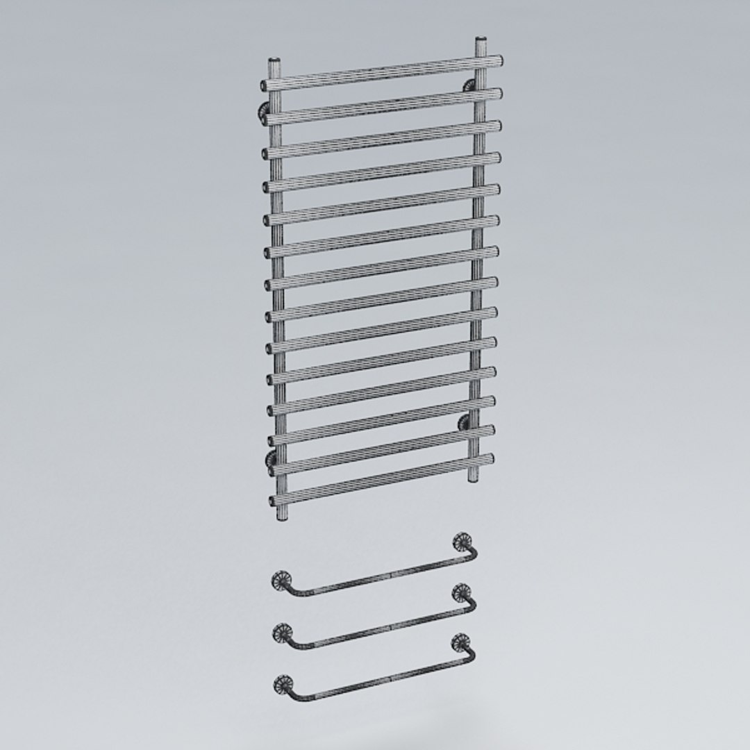 3d Radiator Heater Bathroom