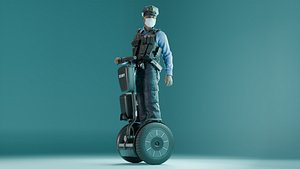 segway officer 3D
