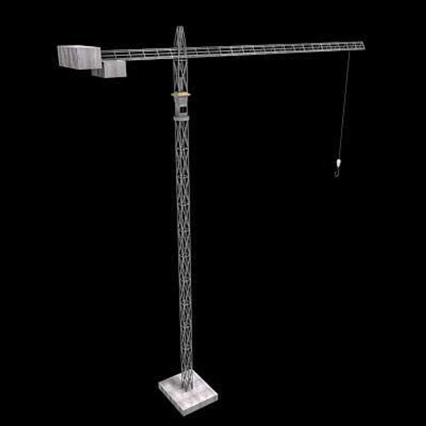 Tower Crane 3D Models for Download | TurboSquid