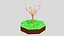 3D almond tree model