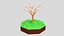 3D almond tree model