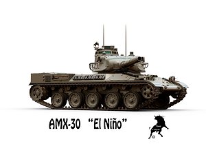 spanish el nio 3D model