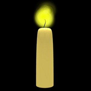 candle blender 3d blend