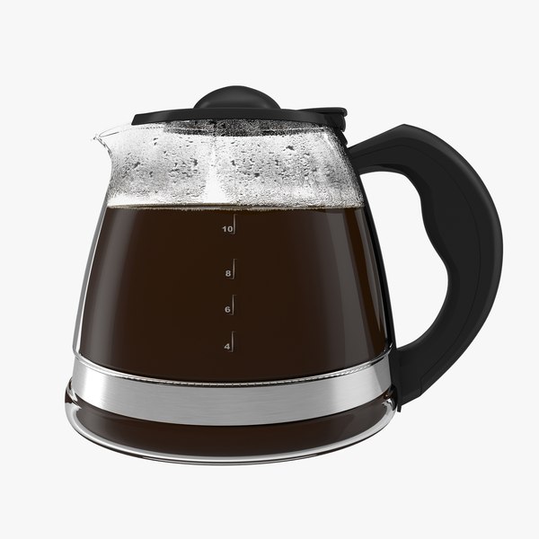 coffee carafe cofee 3d 3ds