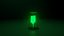 glowing paper plane in a jar