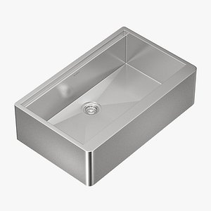 3D Sink  Blanco QUATRUS R15 ERGON