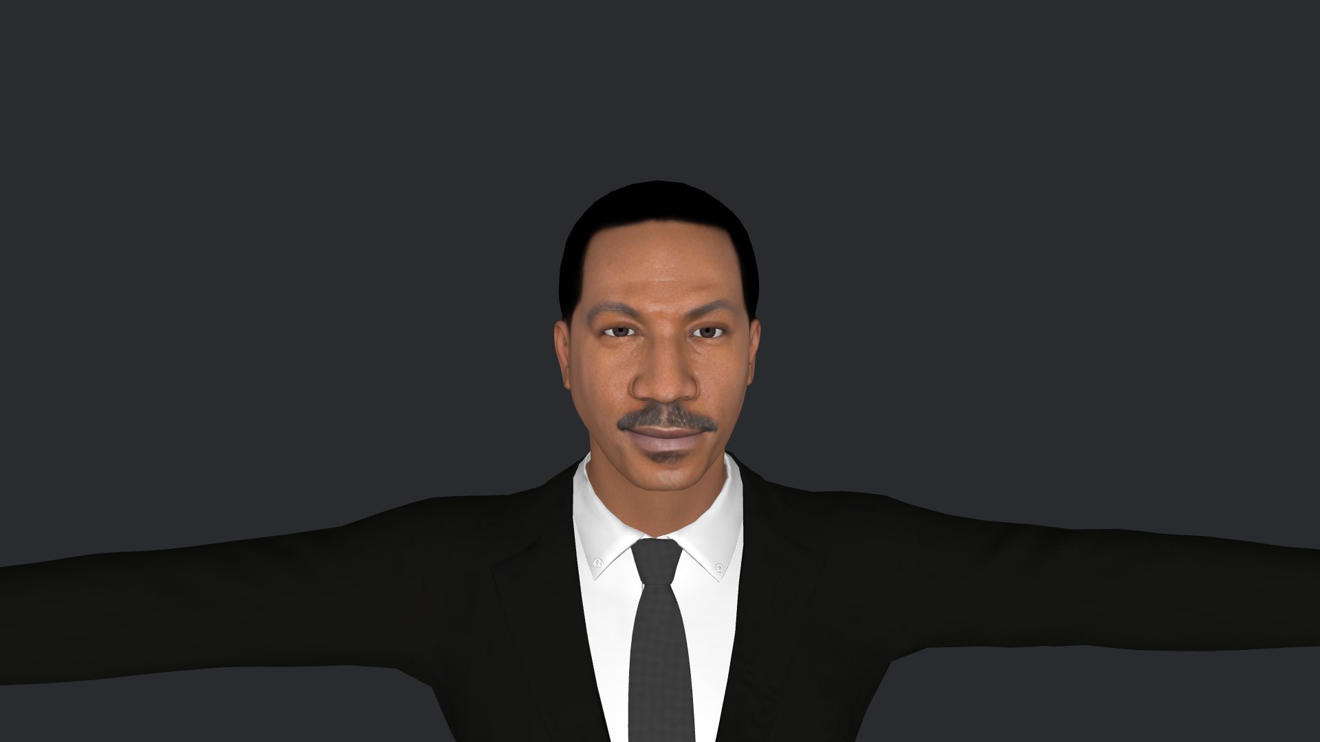 Eddie Murphy Hyper Realistic Full Body Fully Rigged 3D Character 3D ...