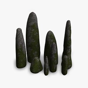 Obelisk Set - Moss model