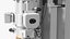 Generic Electron Microscope With Monitor
