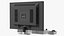 Generic Electron Microscope With Monitor