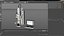 Generic Electron Microscope With Monitor