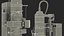 Generic Electron Microscope With Monitor