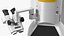 Generic Electron Microscope With Monitor