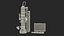 Generic Electron Microscope With Monitor