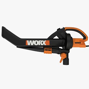 electric blower worx trivac 3d model
