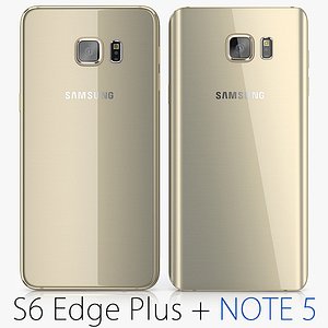 Galaxy Note 5 + S6 Edge Plus Gold