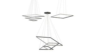 3D chandelier lighting